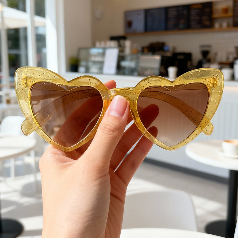 Vintage Herzrahmen Sonnenbrille Karnz
