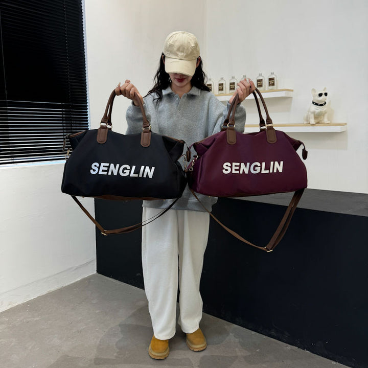 Stylische Sport-Wochenend-Duffel-Tasche
