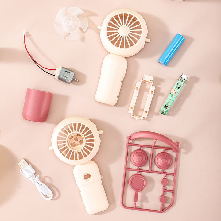 Damen Tragbarer USB Ventilator mit variabler Geschwindigkeitssteuerung Karnz