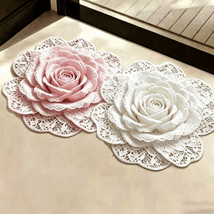 Blumengeschmückter Teppich
