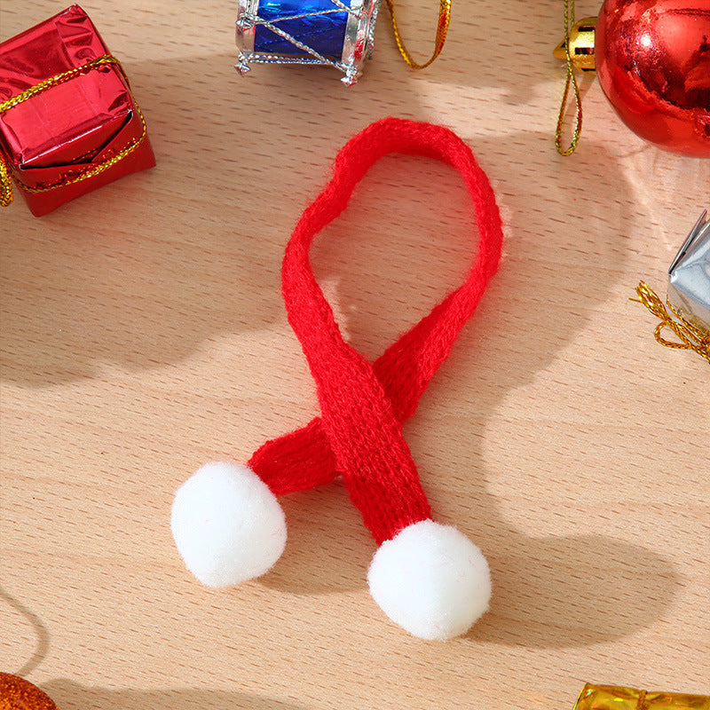 Festlicher Weihnachtsmützen-Haarreif