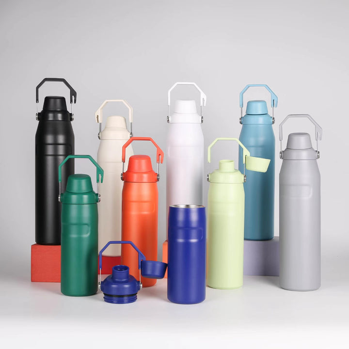 Damen Isolierte Edelstahl Trinkflasche Karnz
