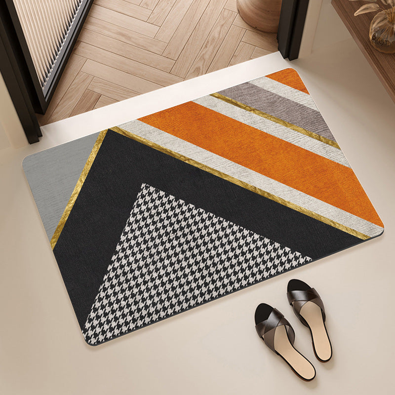 Abstrakte Moderne Badmatte Karnz