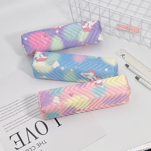 Süße Einhorn Design Federmäppchen Karnz