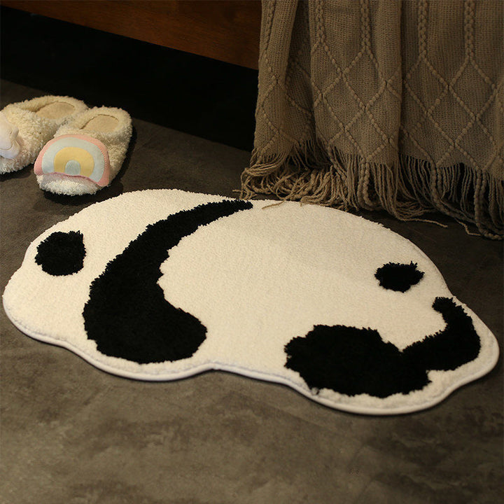 Niedliche Panda-förmige Badematte