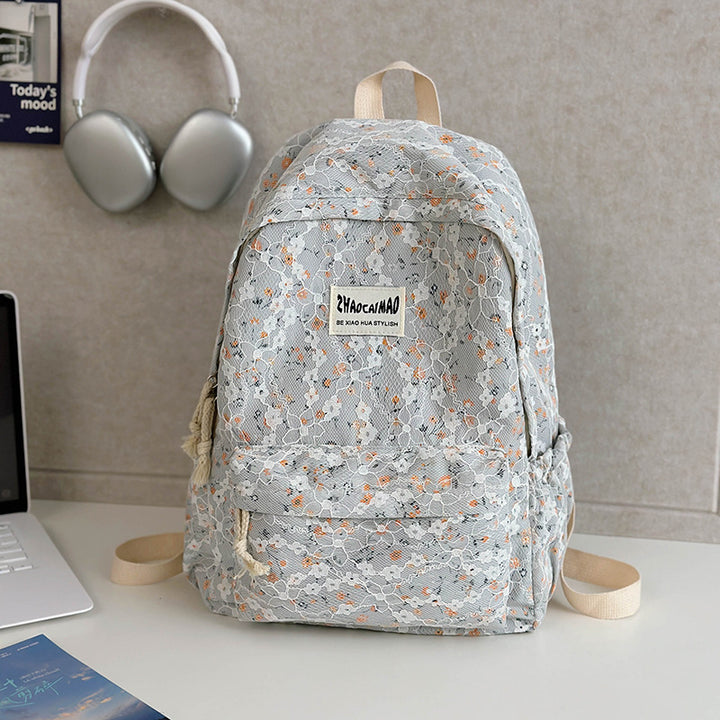 Blumenmuster Freizeit Rucksack