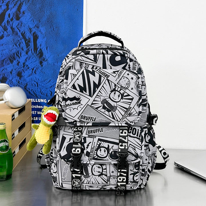 Urban Graphic Print Rucksack Karnz