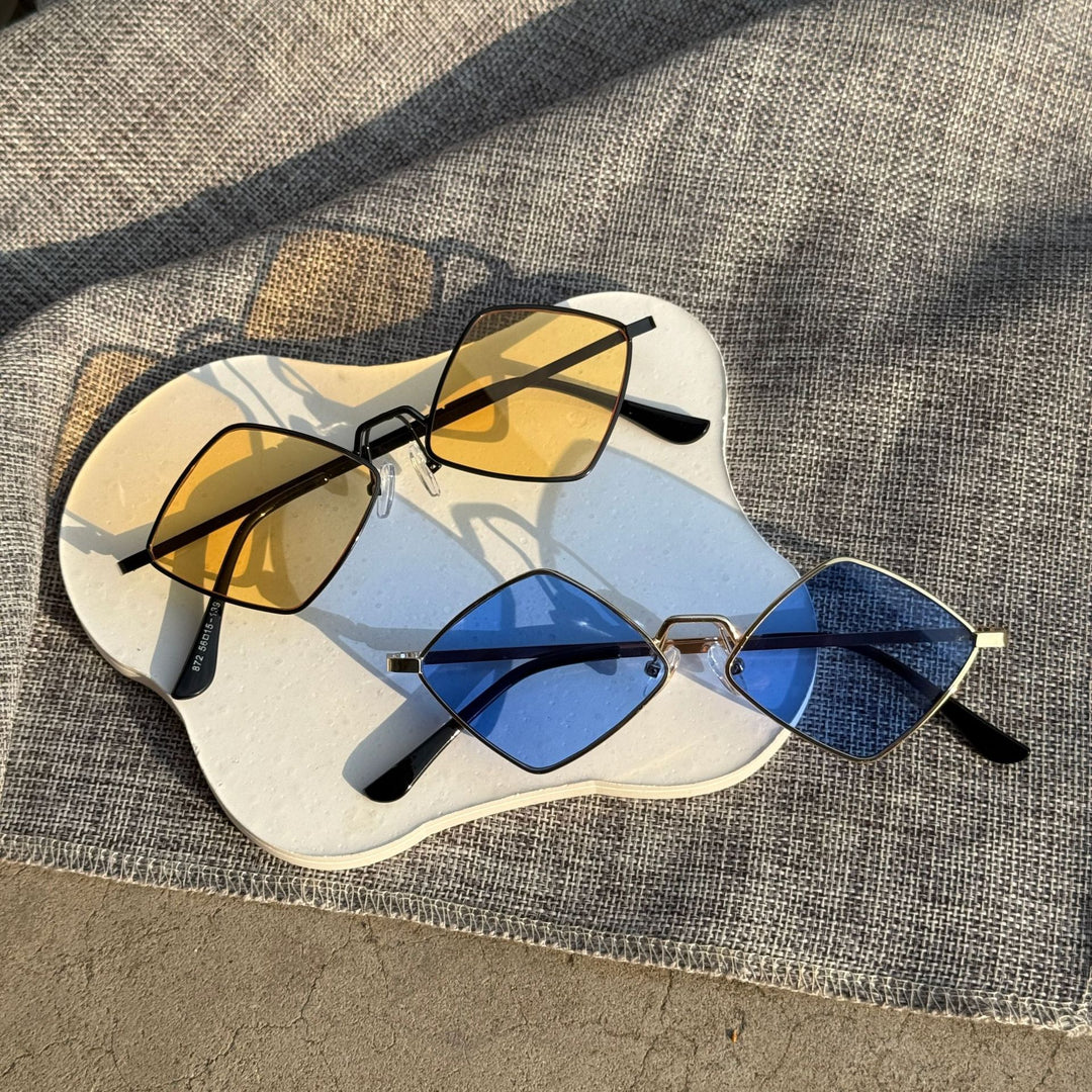Geometric Frame Sunglasses Karnz