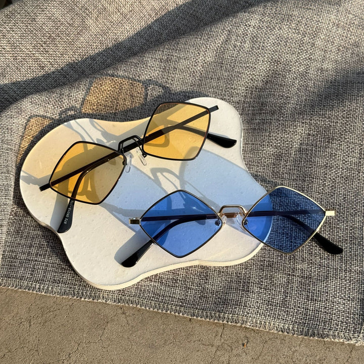 Geometric Frame Sunglasses Karnz