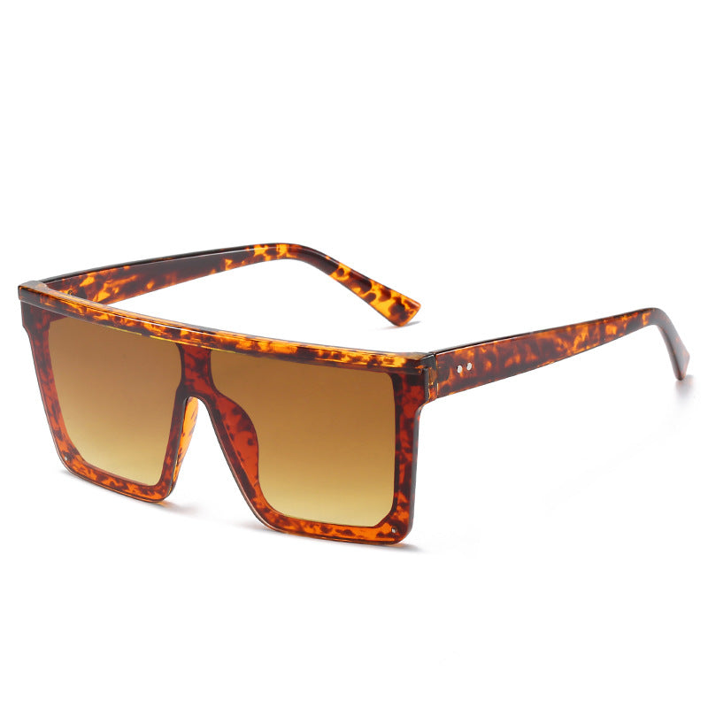 Damen modische visuelle Sonnenbrille mit breitem Rahmen Karnz