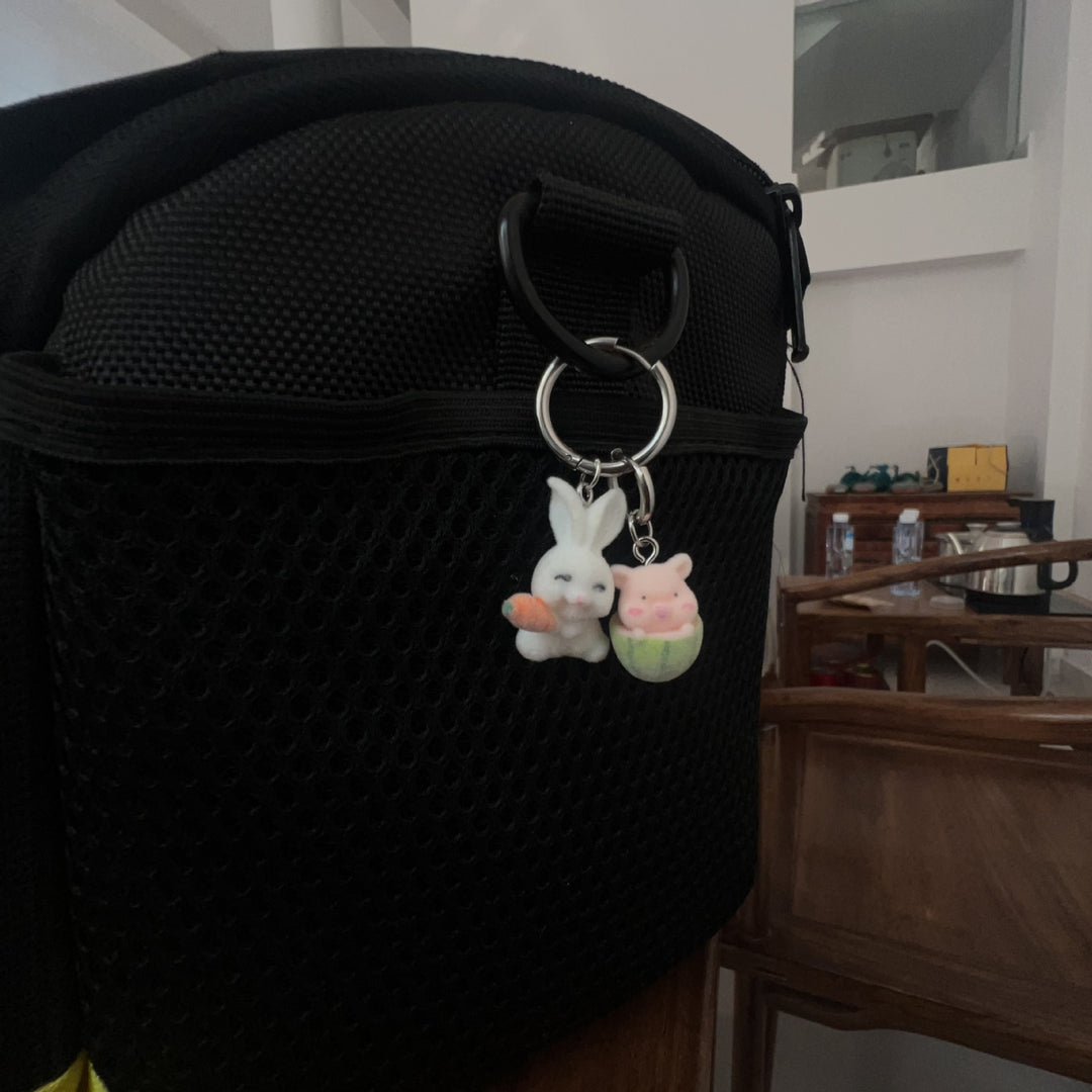 Cute Plüschfrosch Schlüsselanhänger Karnz