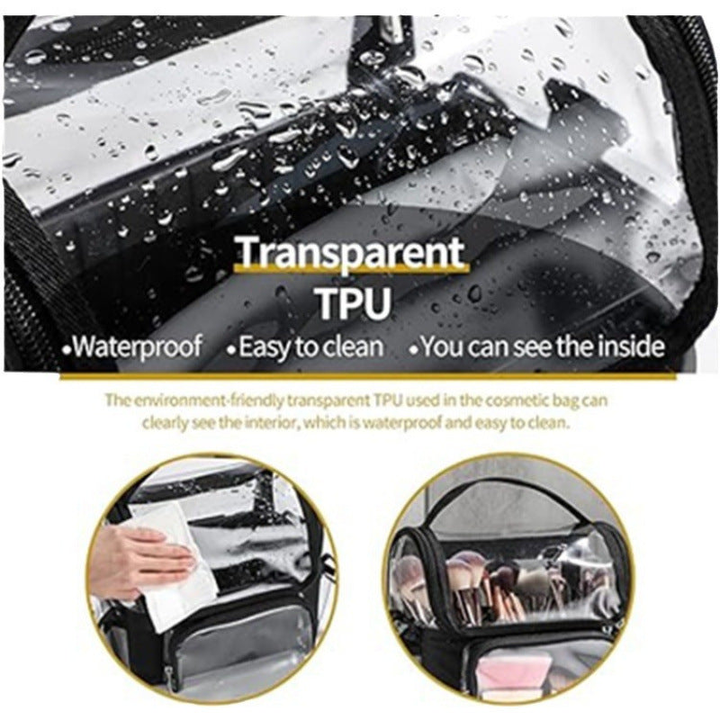 Transparente Kosmetik-Tasche Karnz