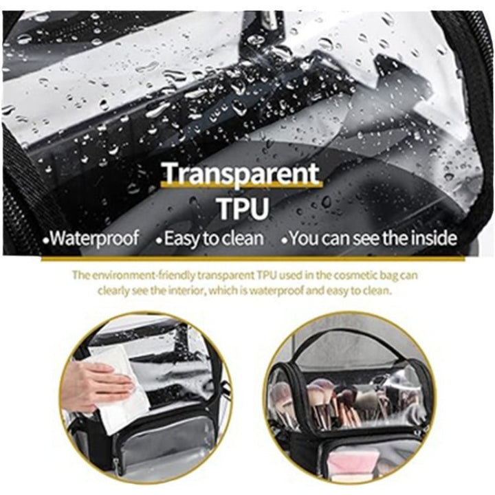 Transparente Kosmetik-Tasche Karnz
