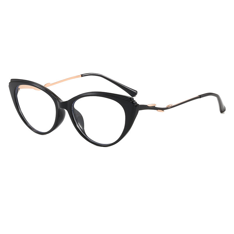 Modische Cat-Eye Brille mit Filigranem Design Karnz
