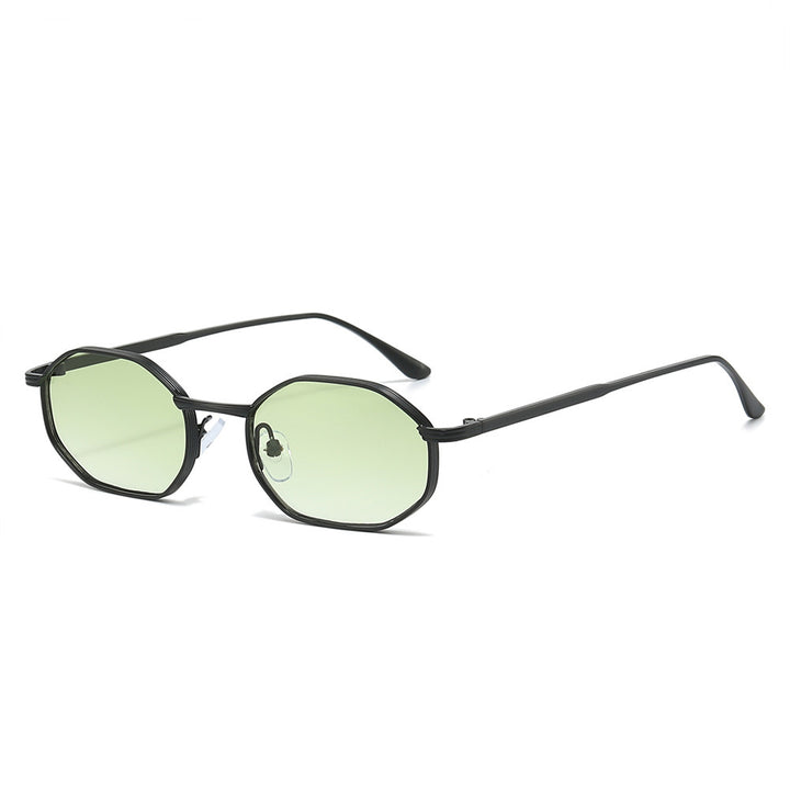 Retro Geometrische Sonnenbrille Karnz
