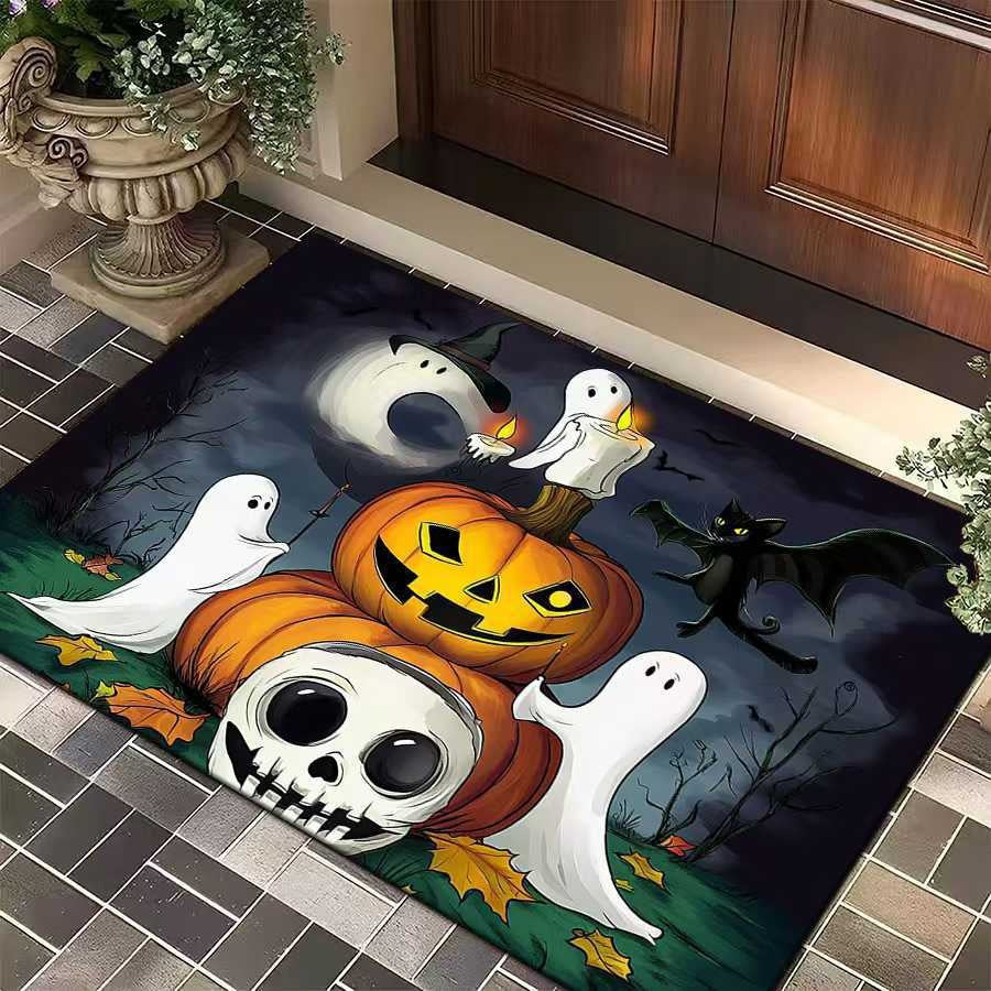 Halloween-Themed Dekorativer Eingangsteppich Karnz