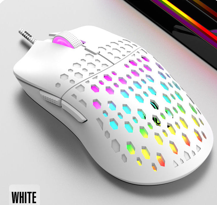 Ultra-Leichtgewicht Waben Gaming Maus Karnz