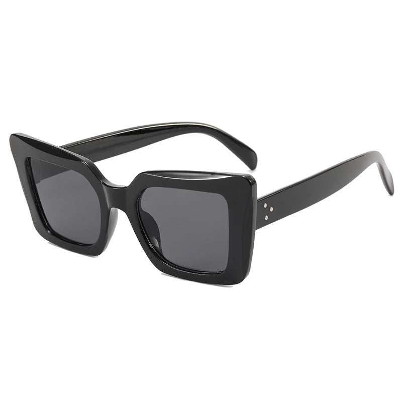 Damen quadratische Sonnenbrille mit minimalistischem Design Karnz