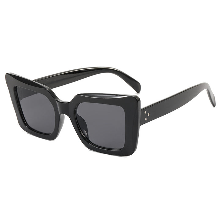 Damen quadratische Sonnenbrille mit minimalistischem Design Karnz