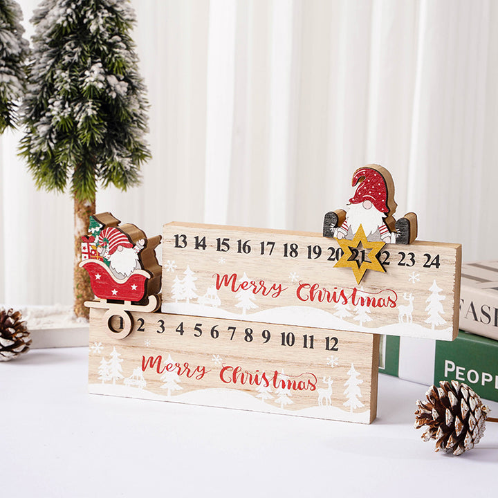 Adventskalender-Countdown Dekoration Karnz