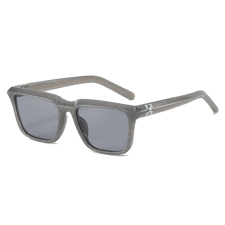 Damen modische Sonnenbrille im modernen rechteckigen Design Karnz
