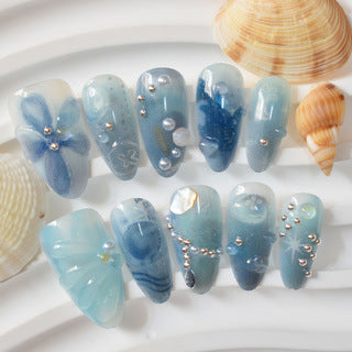 Dekoratives Themen Press-On Nagelkunst Set Karnz