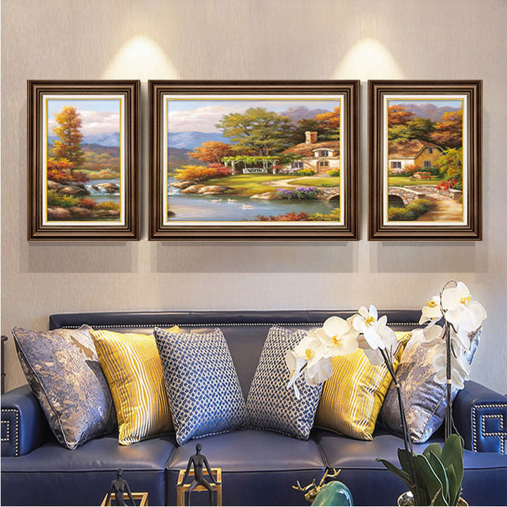 Scenic Landschaft Eingemachte Kunst Set