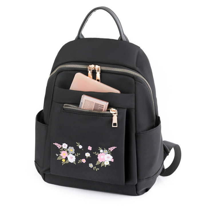 Floral Bestickter Rucksack Karnz