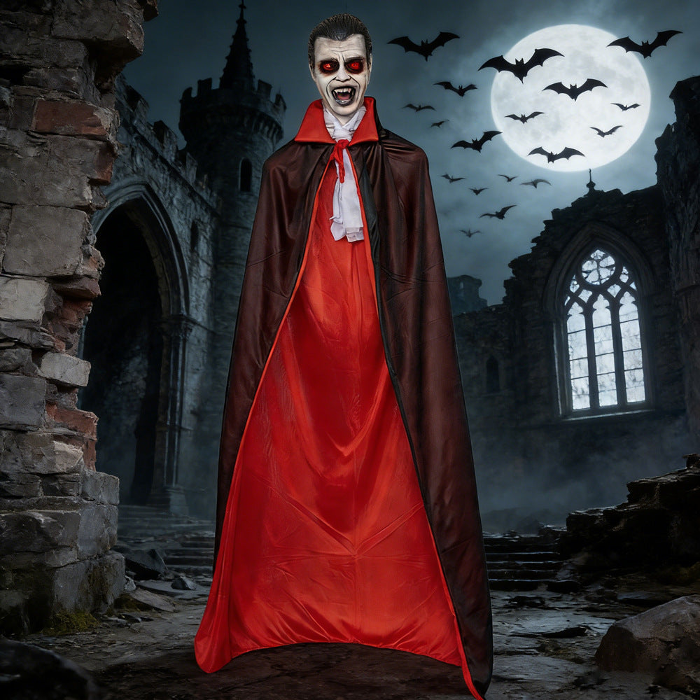 Gothic Vampire Cloak Kostüm Karnz