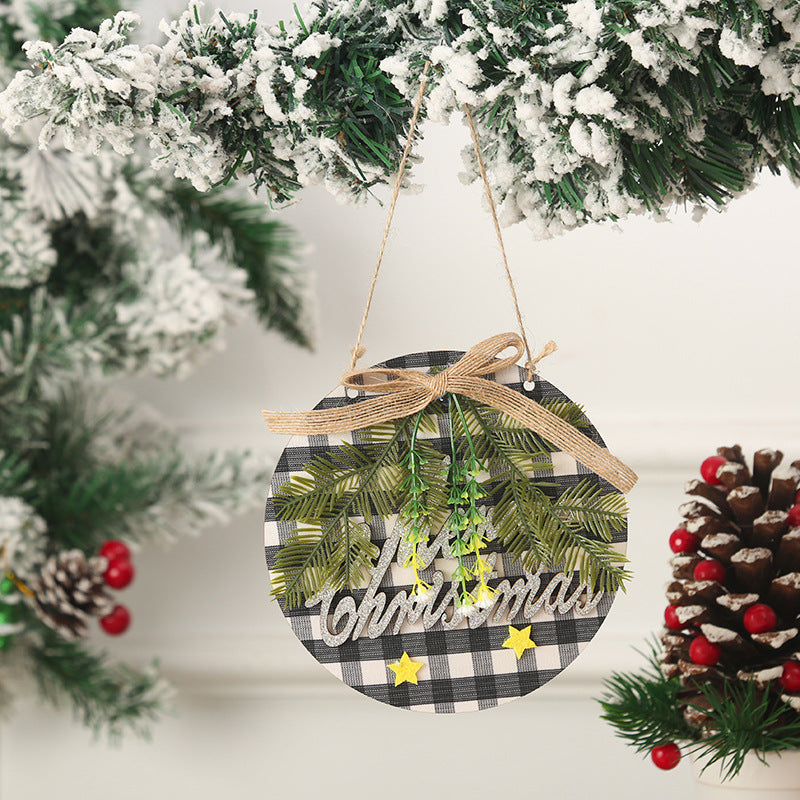 Dekorative Weihnachtsanhänger mit Schneemann-Motiv Karnz
