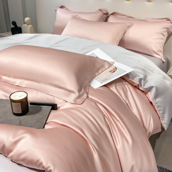 Luxuriöses Satin-Bettwäsche-Set