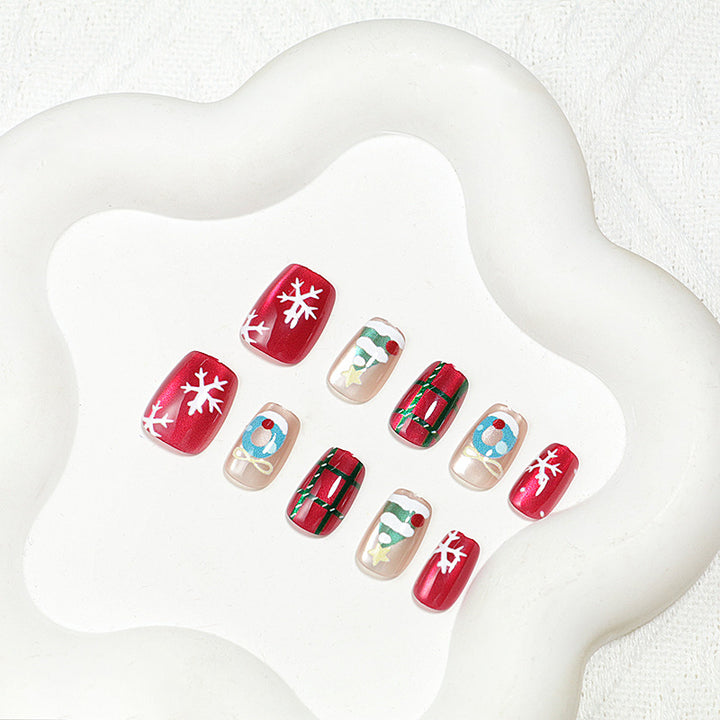 Urlaubs-Themen Press-On Nagelkunst Set Karnz