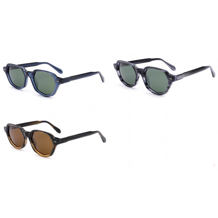 Damen Design Sonnenbrille mit einzigartigem Rahmen und UV-Schutz Karnz