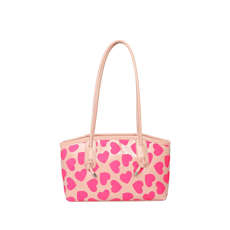 WoCasual Herz-Muster Tote Bag Karnz
