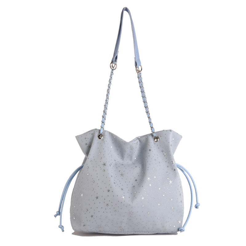 WoStylish Zugband Schultertasche Karnz