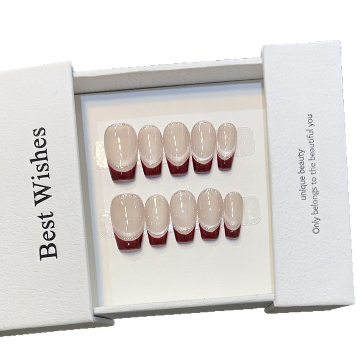 Premium Gel Tipp Druck-Nägel