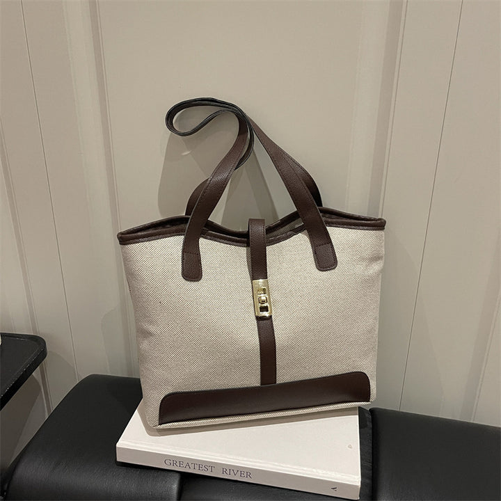 Stylische Canvas Shopper Tasche