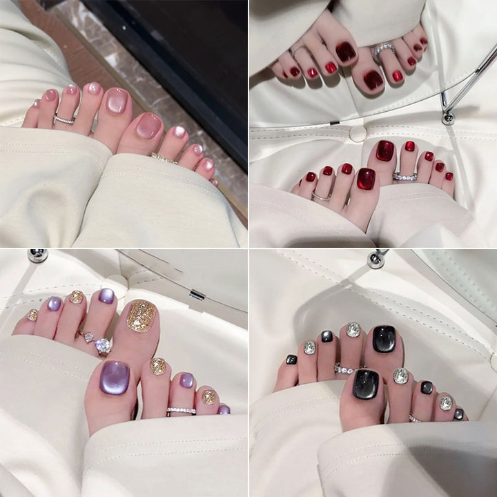 Professionelle Pediküre Nail Art Karnz