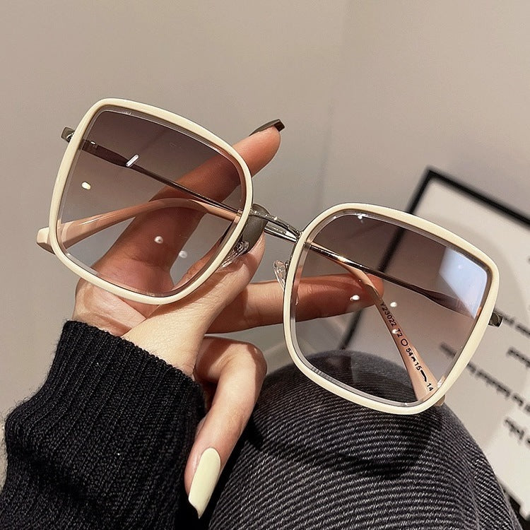 Damen extravagante hexagonale Sonnenbrille Karnz