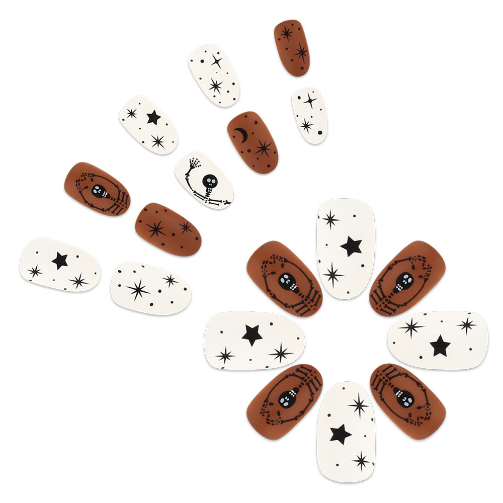 Themen Halloween Press-On Nail Art Set Karnz