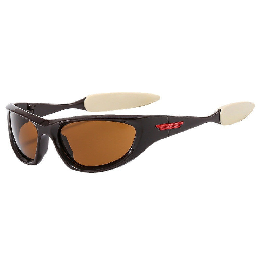 Damen Sportliche Sonnenbrille mit ergonomischem Design und optimalem UV-Schutz Karnz