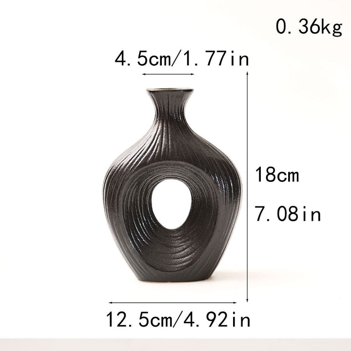 Künstlerische dekorative Keramikvase