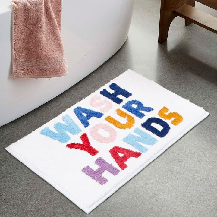 Lustige Badmatte