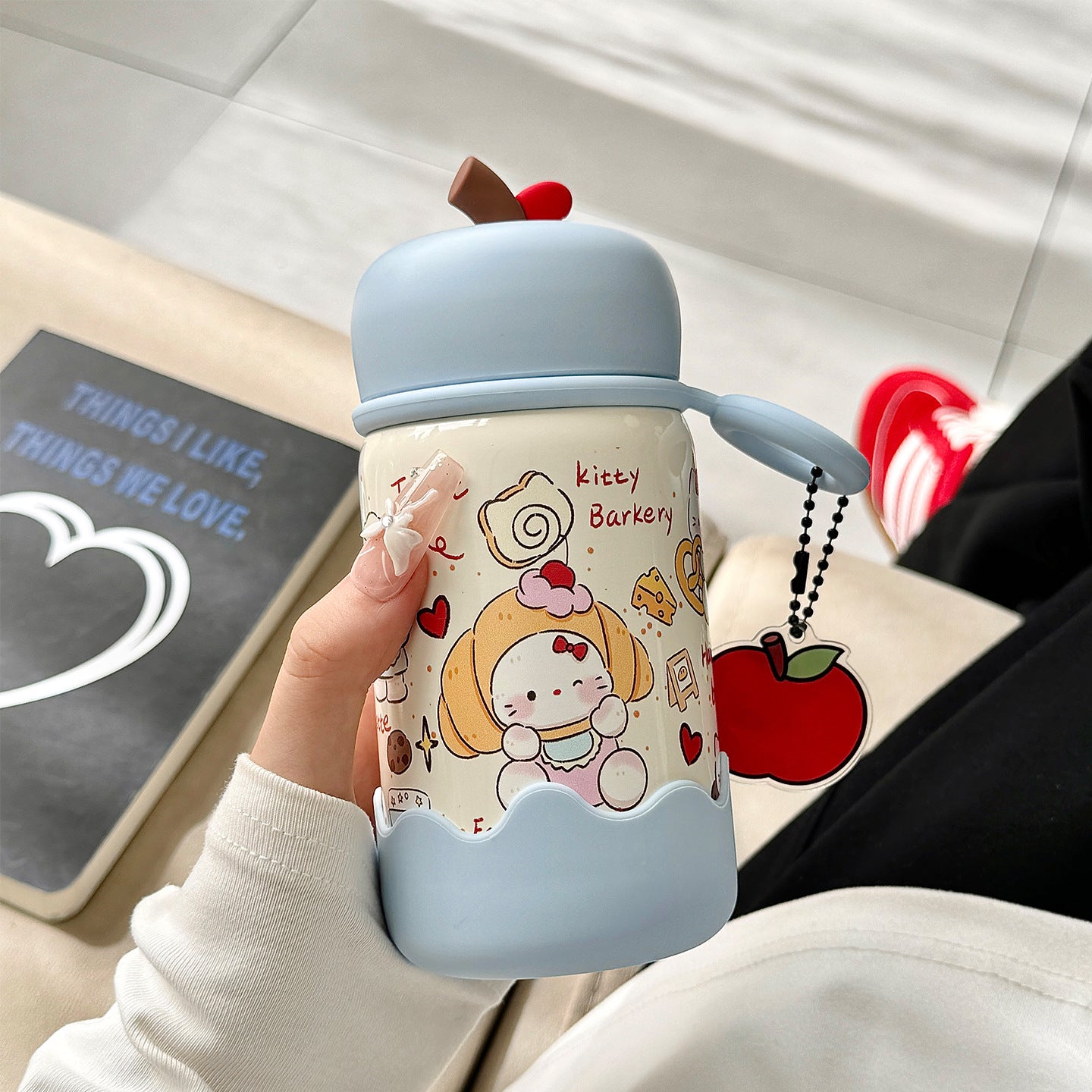 Damen Trinkbecher mit Motiv Karnz