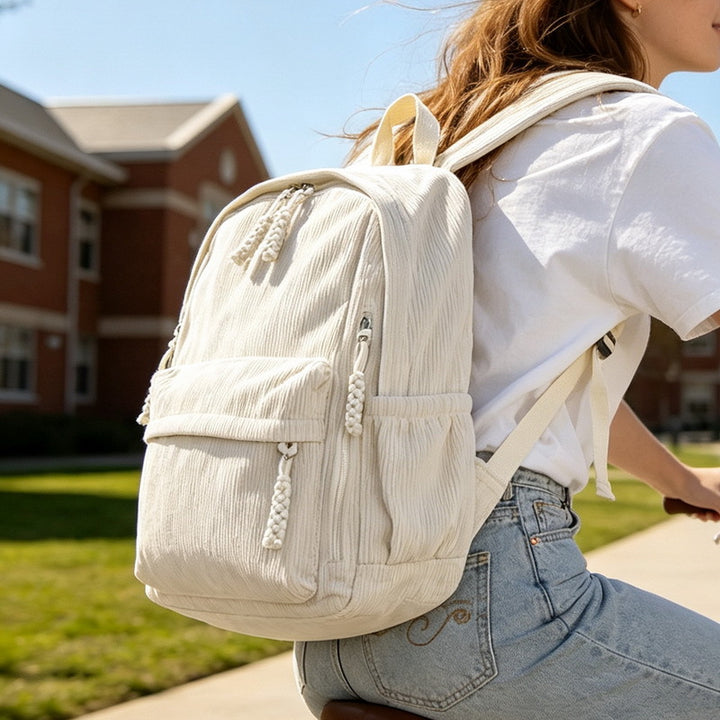 Corduroy Chic Rucksack Karnz