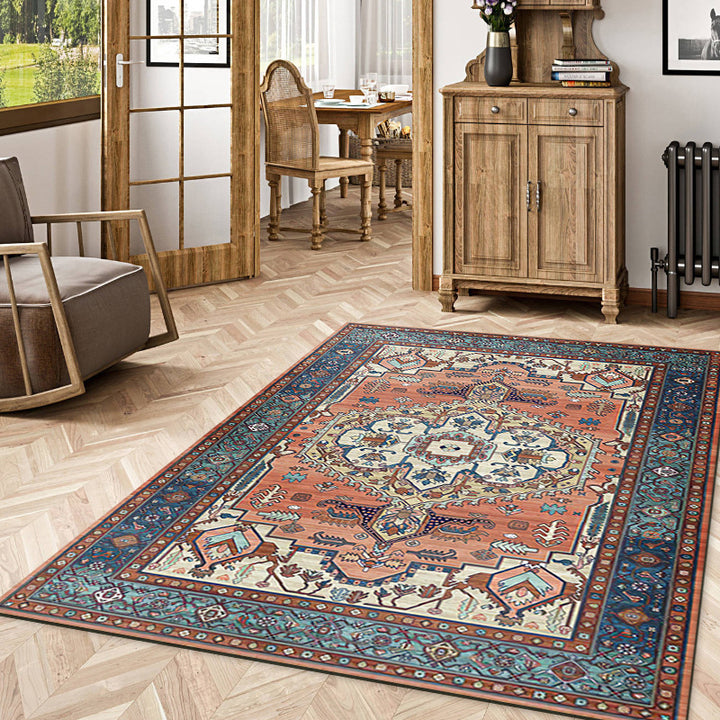Vintage-inspirierten geometrischen Teppich