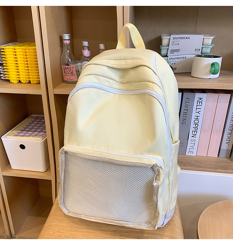 Stylische Kinder-Rucksack mit Plüsch-Dekor
