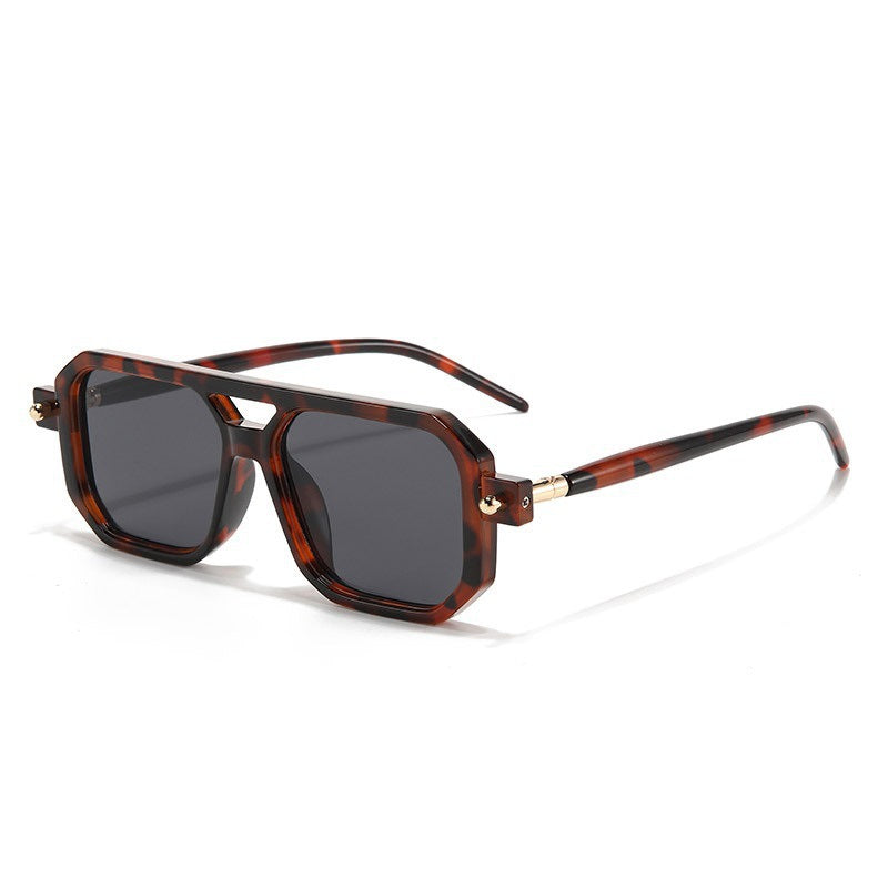Stylische geometrische Sonnenbrille Karnz