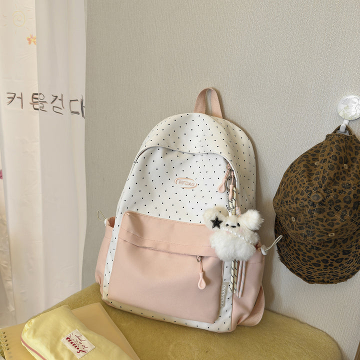 Stylischer gepunkteter Rucksack Karnz