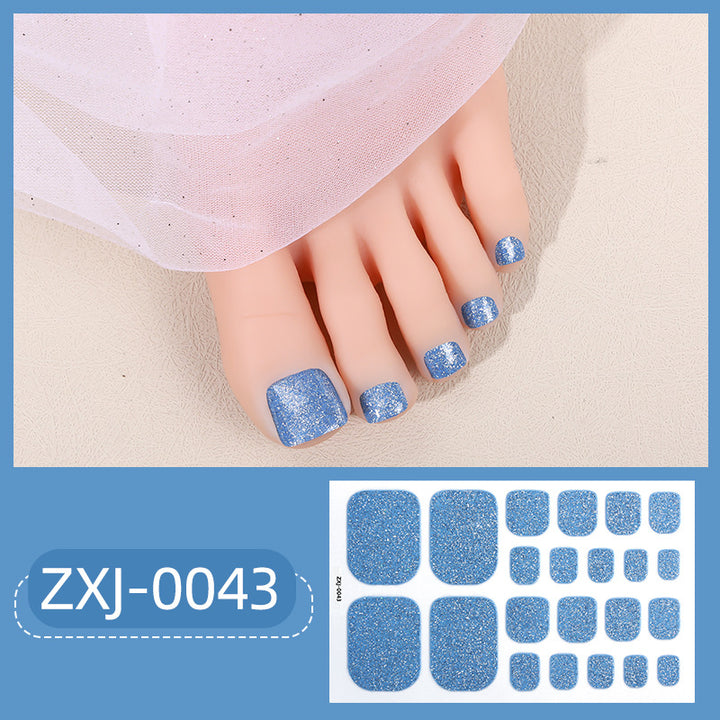 Premium Glitter Fußnagelabdeckungen